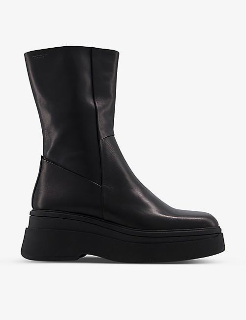 VAGABOND: Carla leather ankle boots
