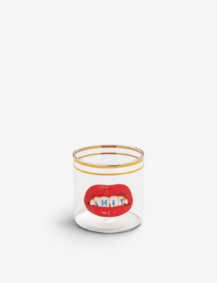 SELETTI: Seletti wears TOILETPAPER Sh*t glass 8.5cm