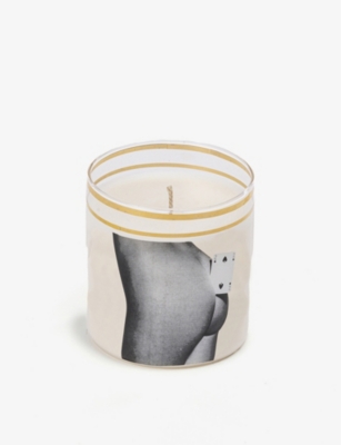 Seletti Toiletpaper Loves  Two Of Spades Vegetal Wax Candle 8.5cm