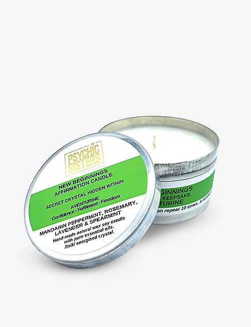 PSYCHIC SISTERS: New Beginnings soy-wax candle 100g