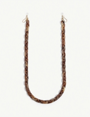 Lele Sadoughi Tortoiseshell Glasses Chain Lele Sadoughi | Accessories | Elle Sadoughi Brooklyn  main image 2