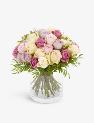MOYSES STEVENS: Mixed Purple Roses bouquet