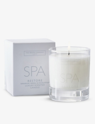 The White Company Spa Restore Scented Candle 140g
