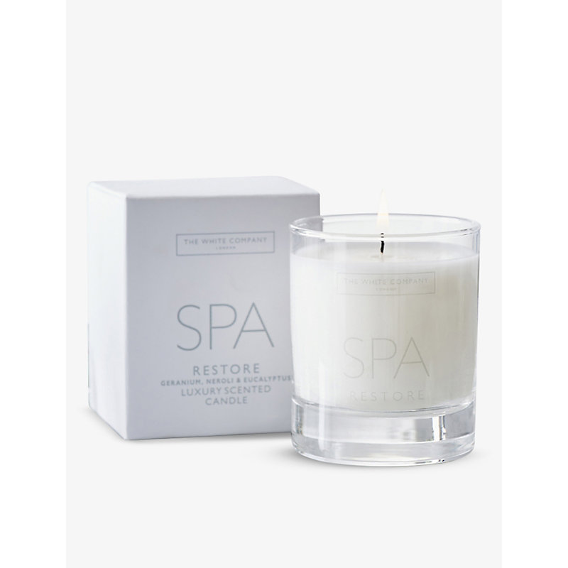 The White Company Spa Restore Scented Candle 140g