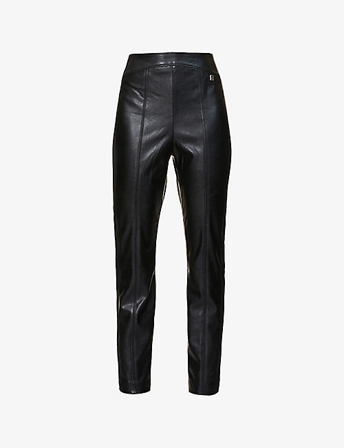 TED BAKER - Leather - Trousers - Clothing - Womens - Selfridges | Shop ...