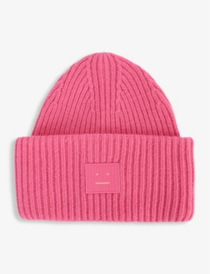 acne studios pansy wool beanie