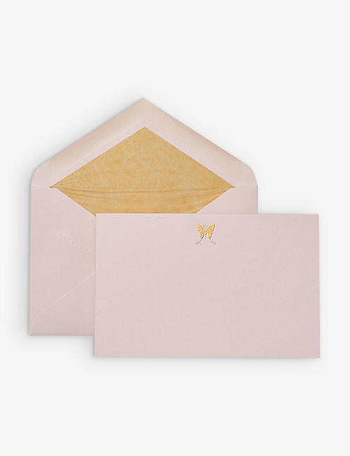 SMYTHSON: Box of 10 correspondence cards 10x15cm