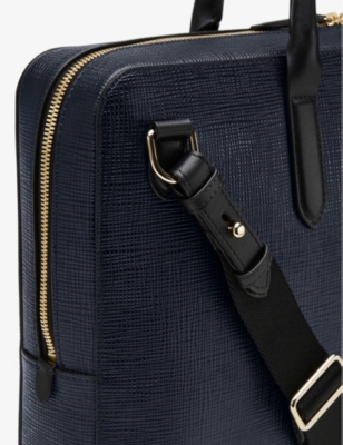 SMYTHSON: Panama Slim Lightweight leather briefcase