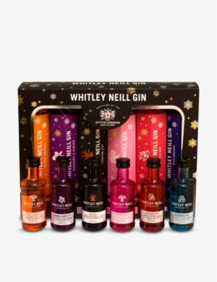 GIN Whitley Neill Cracker gin gift set 6 x 50ml