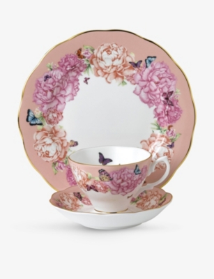 Shop Royal Albert Miranda Kerr Friendship Three-piece Fine Bone-china Set