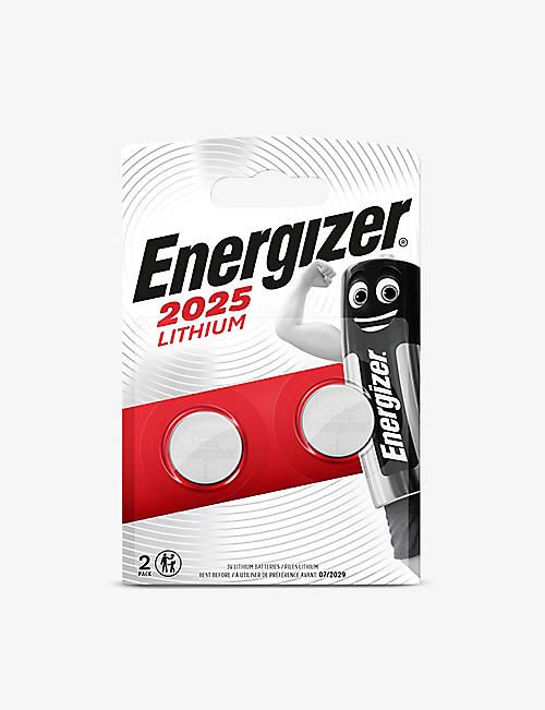 ENERGIZER: Lithium Cr2025 batteries pack of 2