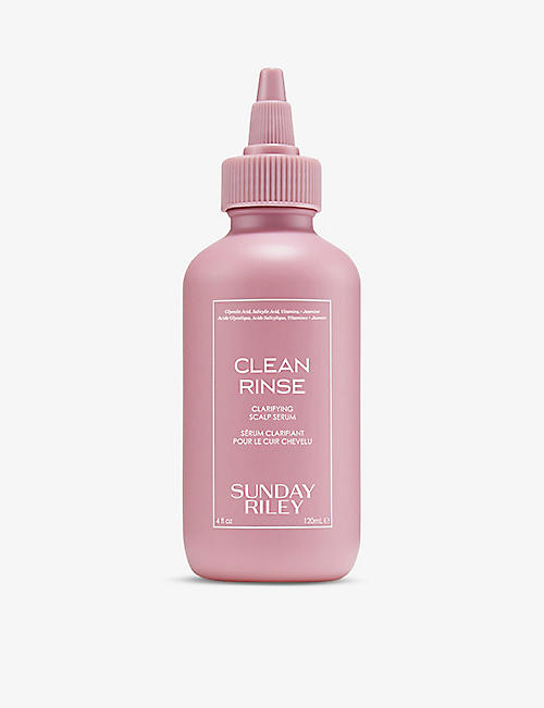 SUNDAY RILEY: Clean Rinse clarifying scalp serum 120ml