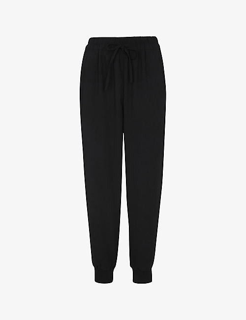 WHISTLES: High-rise crepe jogging bottoms