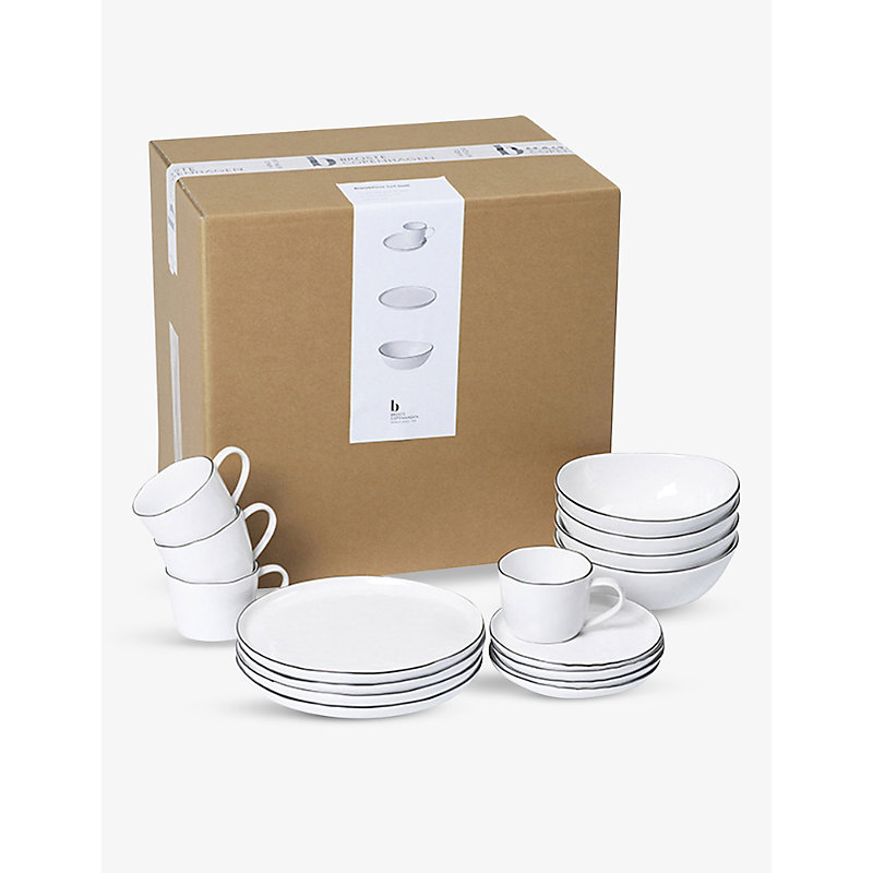 Shop Broste Nordic Salt Ceramic Tableware Set