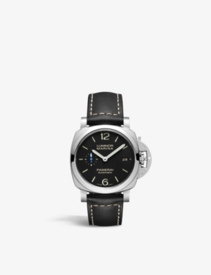 PANERAI PAM02392 Luminor Marina stainless steel and leather