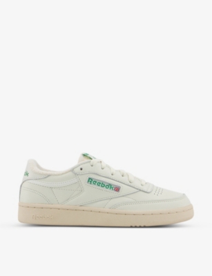 Reebok club c hot sale 85 leather trainers