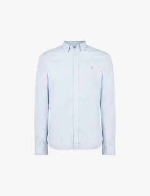 All saints best sale slim fit shirt