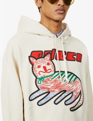 gucci hoodie selfridges