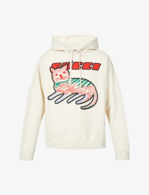 gucci hoodie selfridges