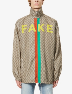 Fake gucci bomber discount jacket