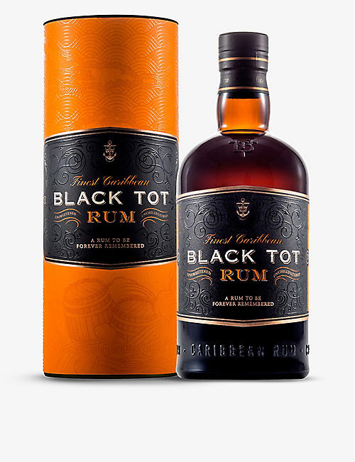 BLACK TOT: Black Tot Finest Caribbean rum 700ml