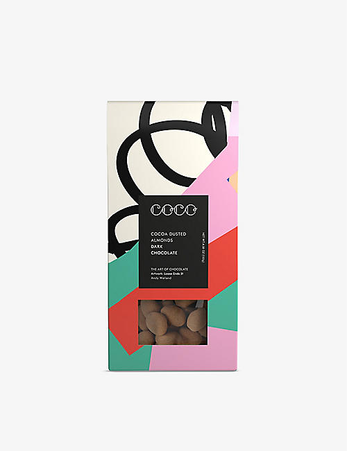 COCO CHOCOLATIER: Cocoa Dusted Almonds 130g