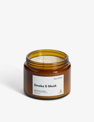 Earl Of East Smoke & Musk Scented Candle 500ml