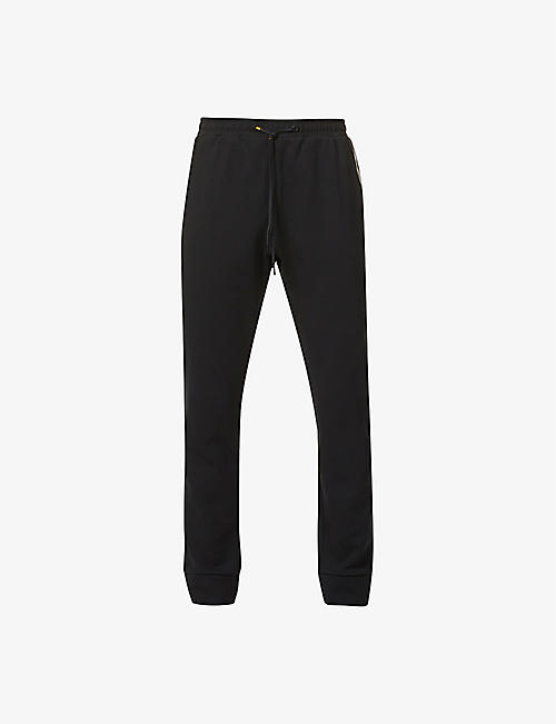 FENDI: Branded relaxed-fit jersey jogging bottoms