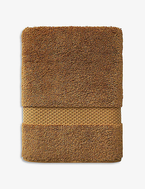 YVES DELORME: Ètoile cotton-blend bath towel 92cm x 160cm