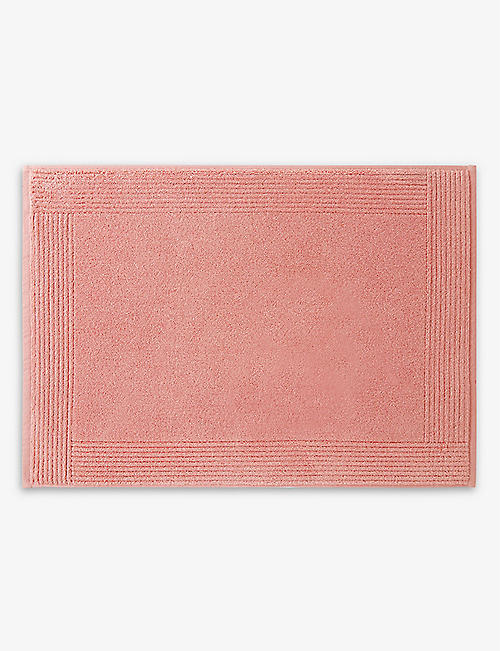 OLIVER DESFORGES: Alizee cotton bath mat 70x50cm