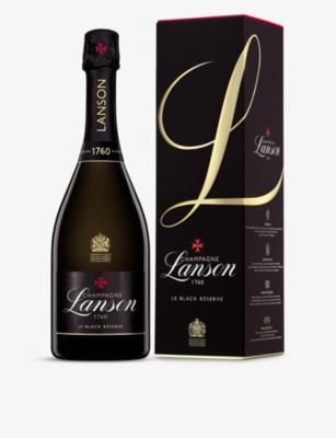 Lanson шампанское black