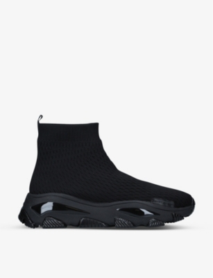KURT GEIGER LETTIE KNIT SOCK TRAINERS,R03688755