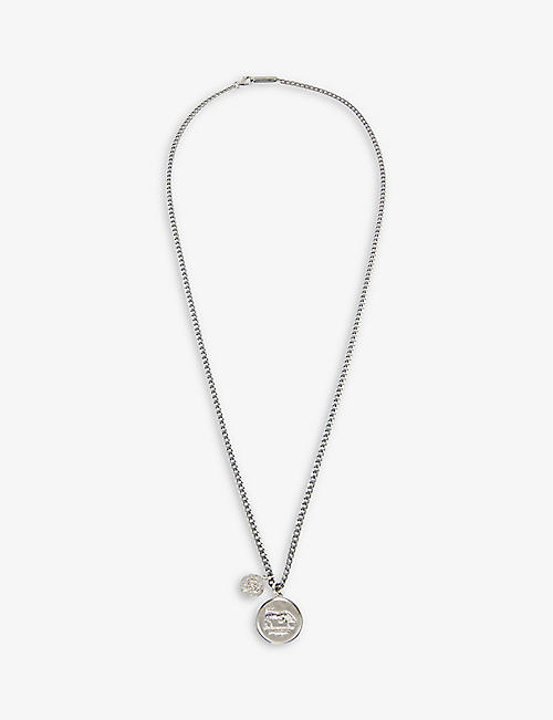 MIANSAI: Orion rhodium-plated sterling-silver necklace
