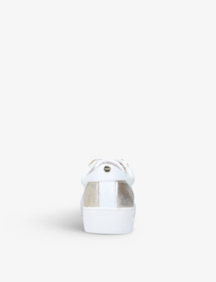 carvela jagger trainers white