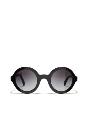 Preloved Chanel Oversized Wrap Around Sunglasses