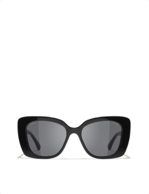 Chanel deals square sunglasses