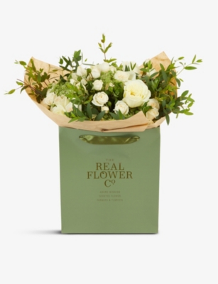 THE REAL FLOWER COMPANY: Cream and Ivory Pick of the Day large bouquet