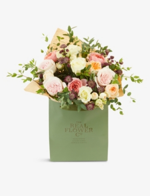 THE REAL FLOWER COMPANY: Romantic Juliet medium scented bouquet