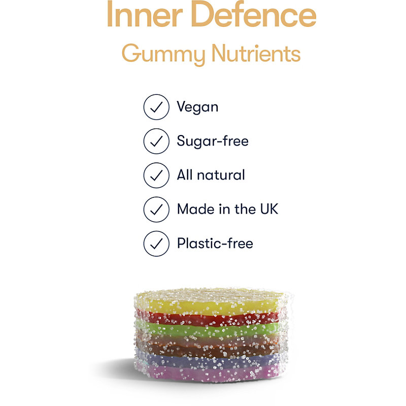 Shop Nourished Weekly Inner Defence 3d-printed Gummy Vitamins X7 71.4g