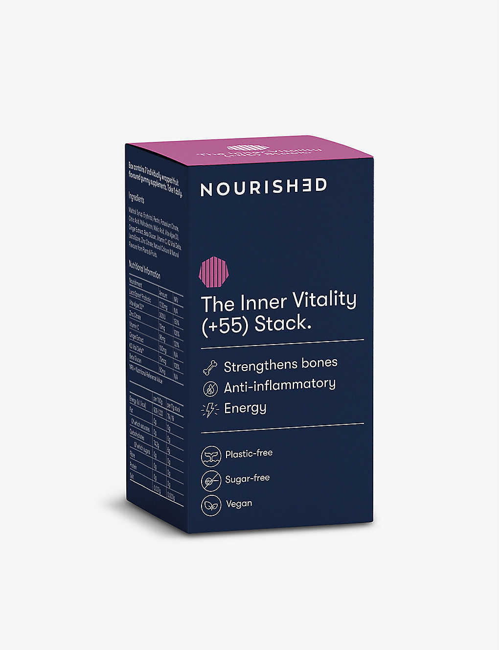 Nourished Weekly Inner Vitality +55 3d-printed Gummy Vitamins X7 71.4g