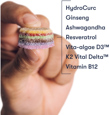 Shop Nourished Weekly Menopure 3d-printed Vegan Gummy Vitamins X7 71.4g