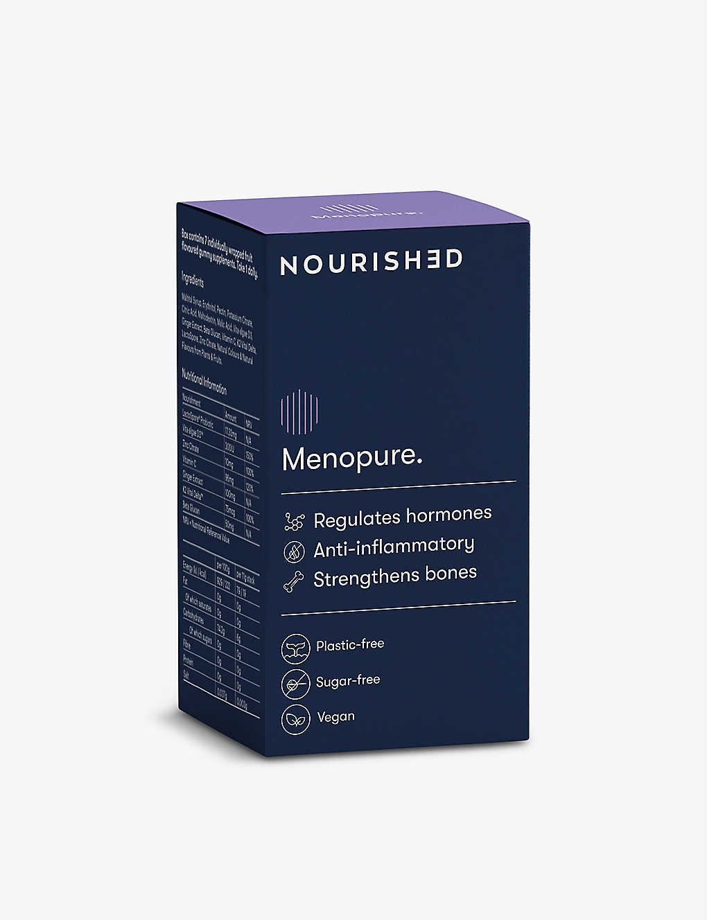 Nourished Weekly Menopure 3d-printed Gummy Vitamins X7 71.4g