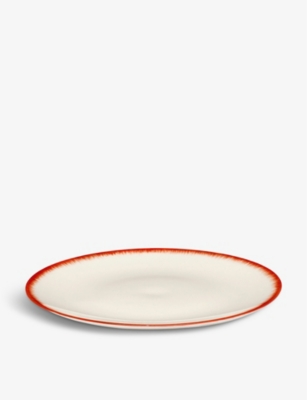 Shop Ann Demeulemeester X Serax Dé Variation No.2 Porcelain Plate 24cm