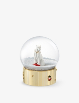 CARTIER: Diabolo de Cartier glass and resin snow globe