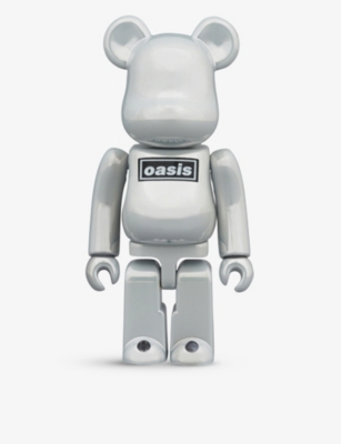 BE@RBRICK - Oasis White graphic-print 1000% figure | Selfridges.com