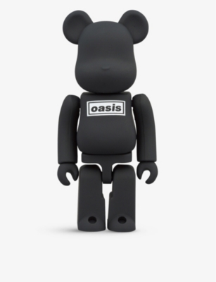 BE@RBRICK Oasis Black graphic-print 1000% figure