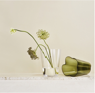 IITTALA: Aalto glass vase 16cm