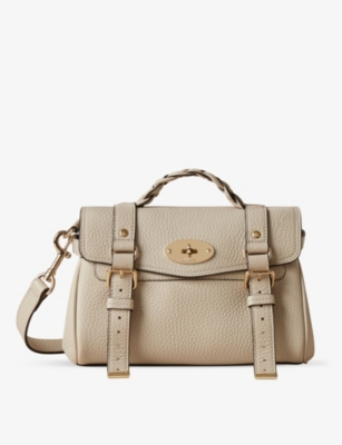 Mulberry Alexa Twist-lock Crossbody Bag in Brown