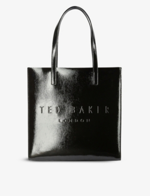 Ted Baker London Wide Crinkle Texture Icon Tote Bag