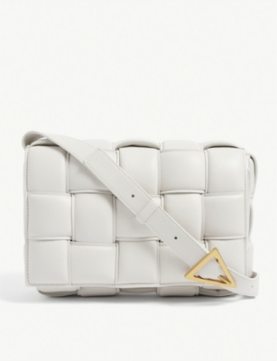 Bottega Veneta Padded Cassette Intrecciato Leather Cross Body Bag Selfridges Com